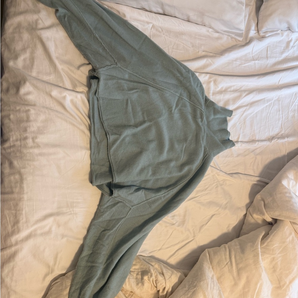 Free People size small cashmere sweater teal